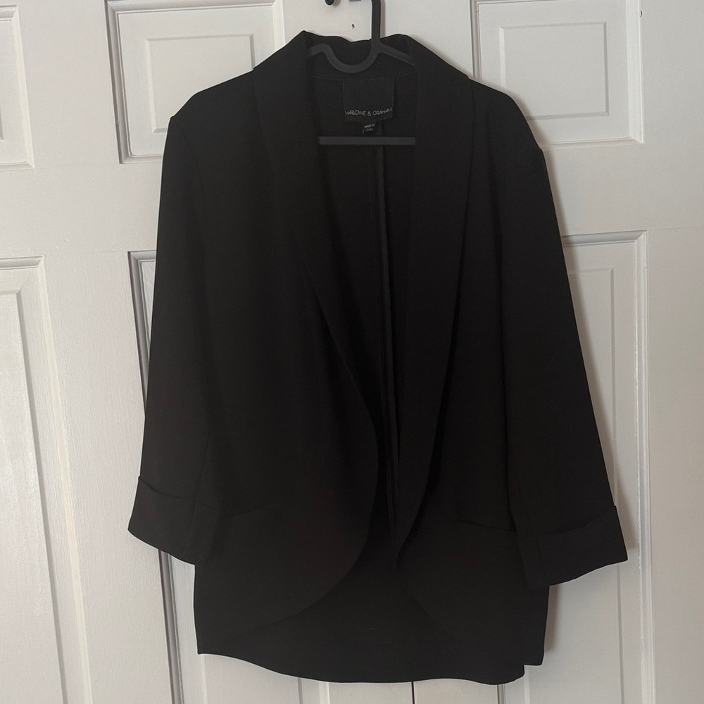 Harlowe & Graham Classic Black Blazer